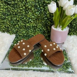 Women Sandals, Pearl Sandals,